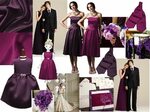 Purple bridesmaid dresses, Elegant bridesmaid dresses, Panto